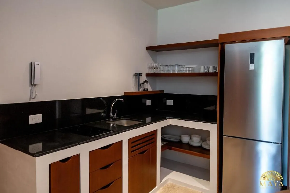 דירה טולום Nhoa 203A Lux 2Br Condo Pool View In Aldea Zama