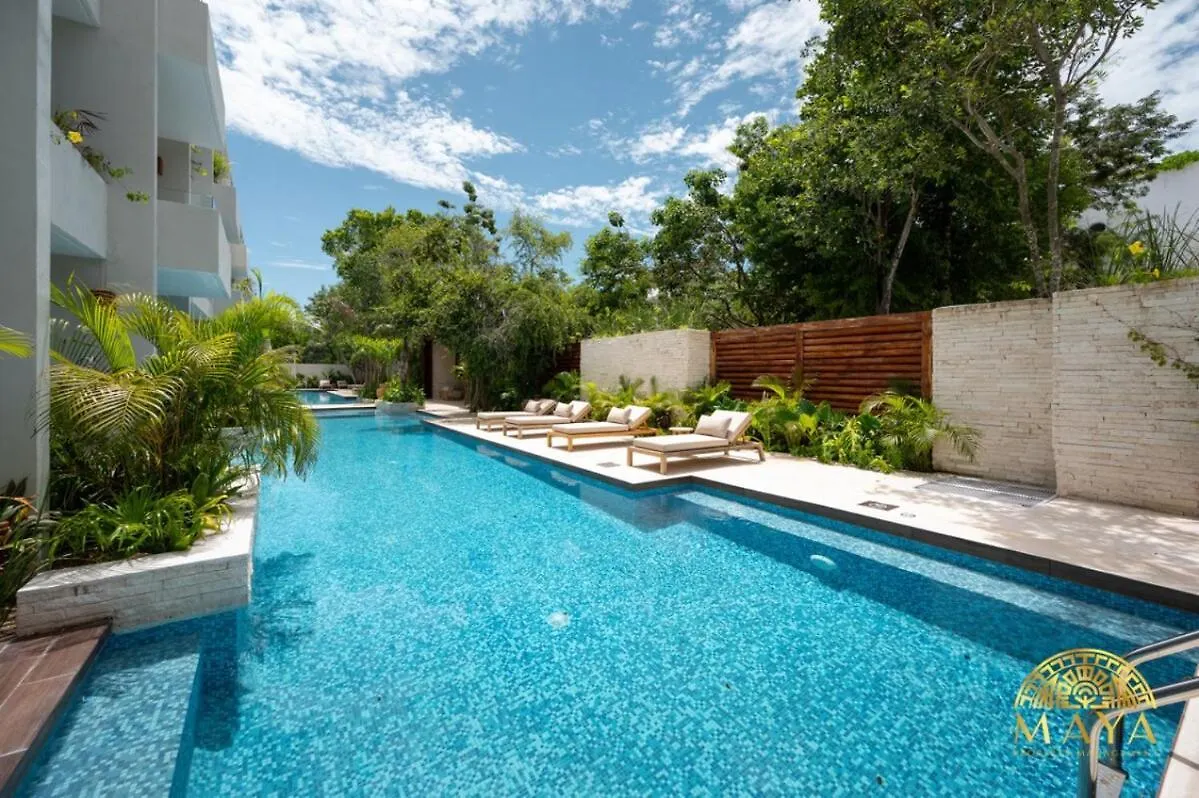 Nhoa 203A Lux 2Br Condo Pool View In Aldea Zama トゥルム