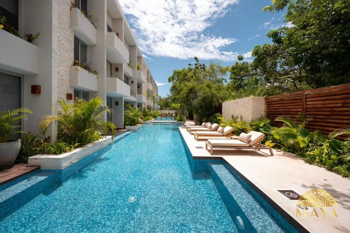 Nhoa 203A Lux 2Br Condo Pool View In Aldea Zama トゥルム 0*,  メキシコ