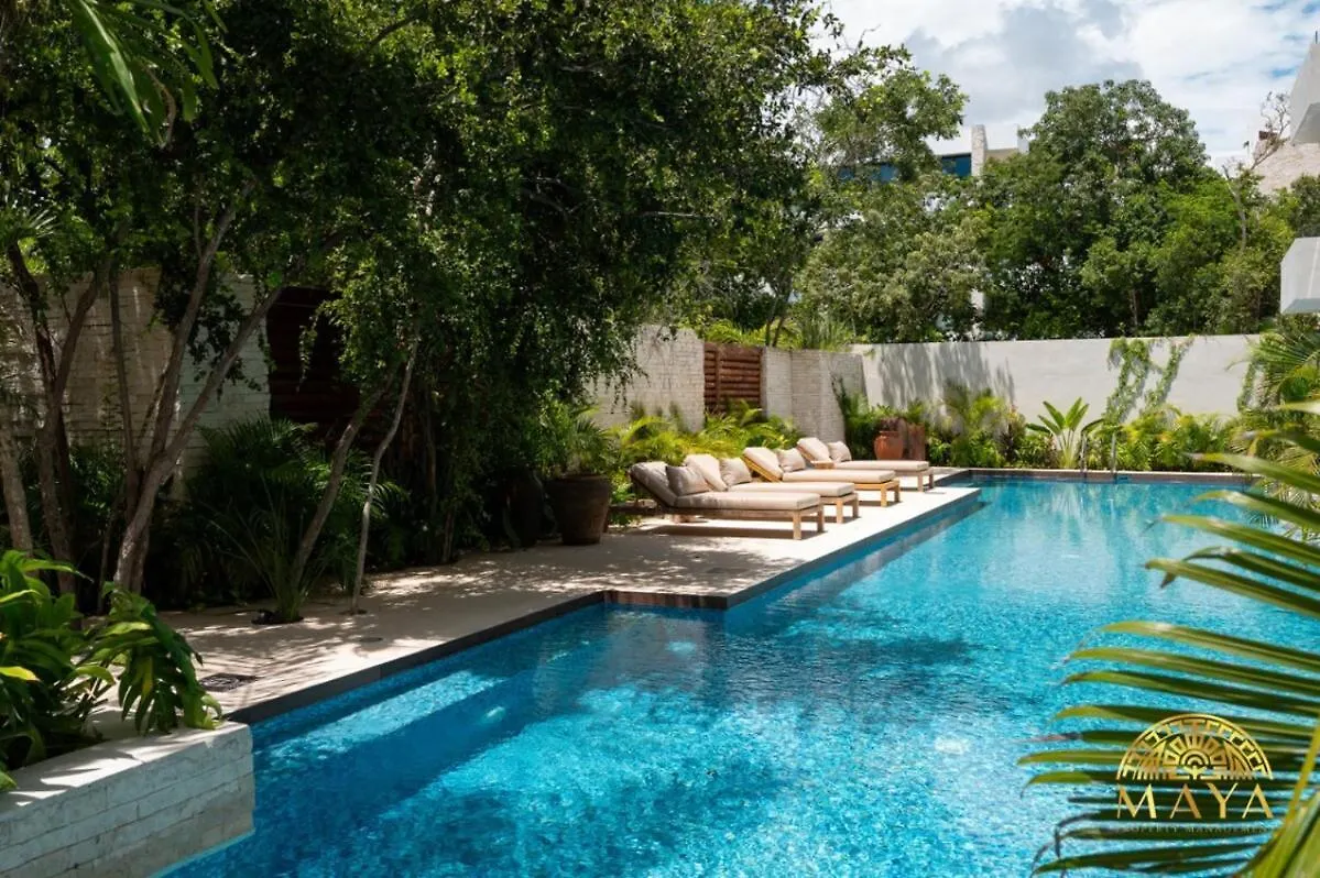 アパート Nhoa 203A Lux 2Br Condo Pool View In Aldea Zama トゥルム